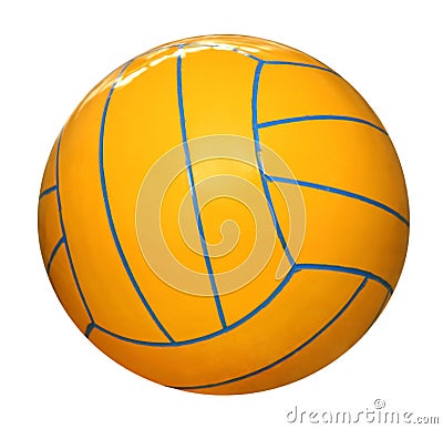 Water polo ball Stock Photo