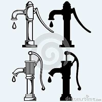 Water pump Vector Illustration