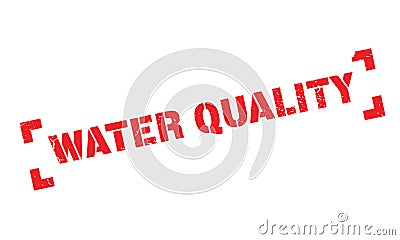 Water Quality rubber stamp Vector Illustration