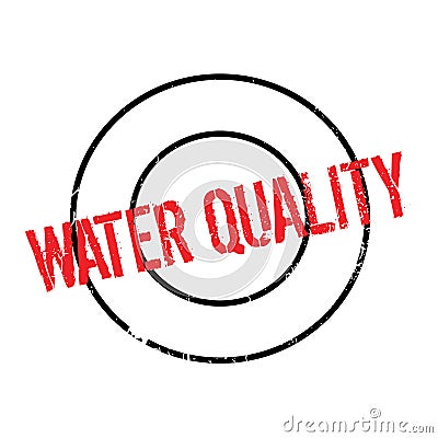 Water Quality rubber stamp Vector Illustration