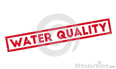 Water Quality rubber stamp Vector Illustration