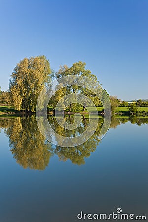 Water reflection Stock Photo