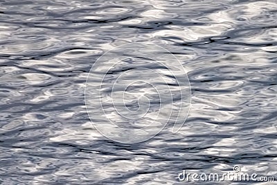 Water Reflections on the ocean Stock Photo