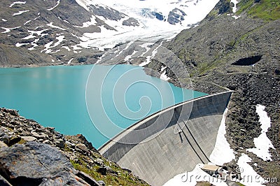 Water reservoir Stock Photo