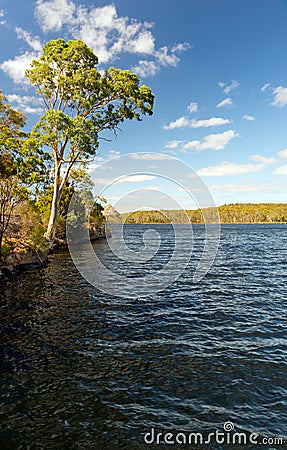 Water Reservoir Stock Photo