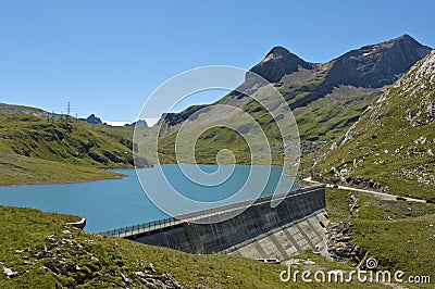 Water reservoir Stock Photo