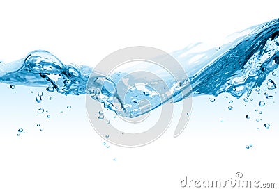 Water ripple Stock Photo