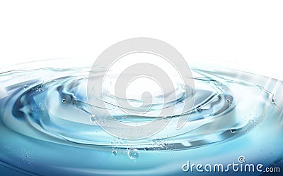 Water ripple elements Vector Illustration