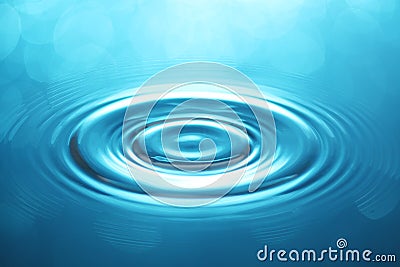 Water ripples Stock Photo