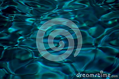 Water ripples blue Stock Photo