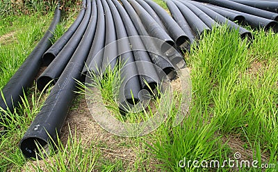 Water rubber tube Stock Photo