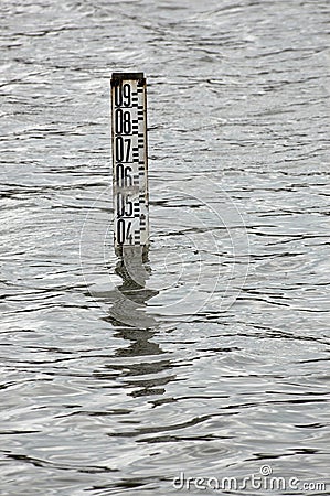 Water scale Stock Photo