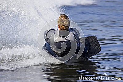 Water skier Stock Photo
