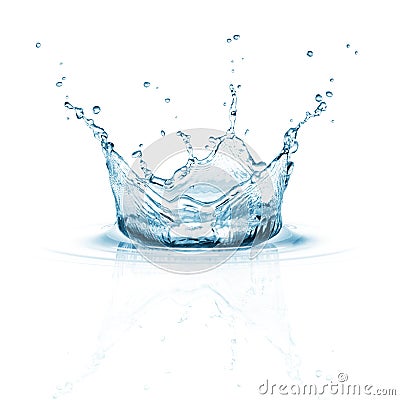 Water splash Stock Photo