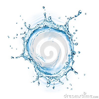 Water splash Stock Photo