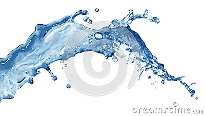 Water splashing Stock Photo