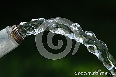 Water spout Stock Photo