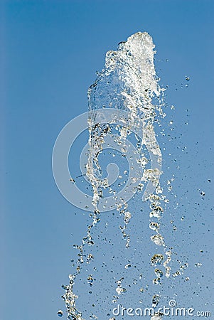 Water spray Stock Photo