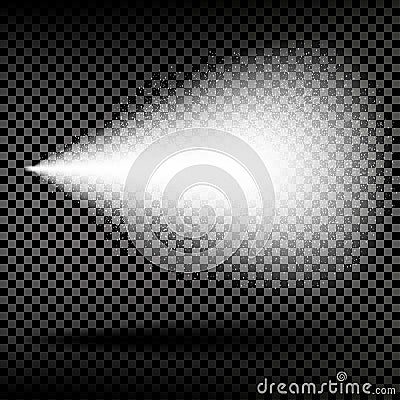 water spray mist of atomizer Vector Illustration