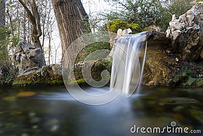 Water spring Stock Photo