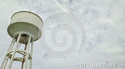 water supply tank Stock Photo