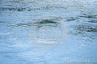 water surface river Rhine Basel Swiss Stock Photo