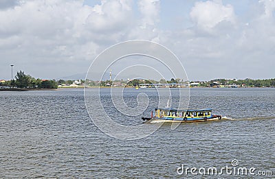 Water taxi in the East Coast Editorial Stock Photo