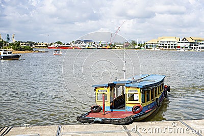 Water taxi in the East Coast Editorial Stock Photo