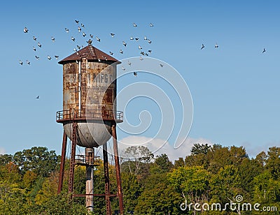 Water Tower Stock Photo