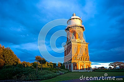 Water Tower at Invercargill, Southland region, New Zealand. Stock Photo