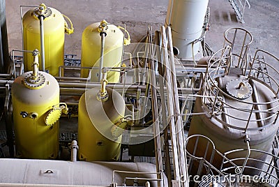 Water treatment plant Stock Photo