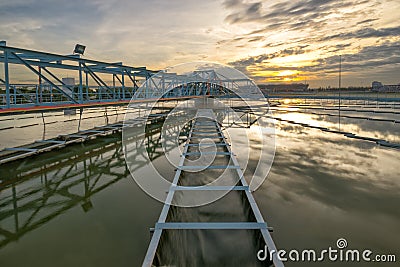Water Treatment Plant Stock Photo