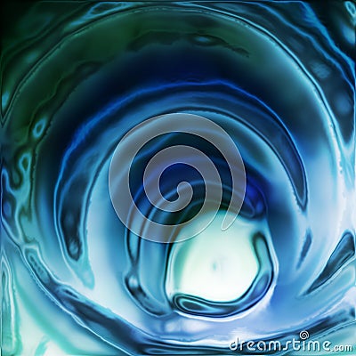 Water twirl Stock Photo