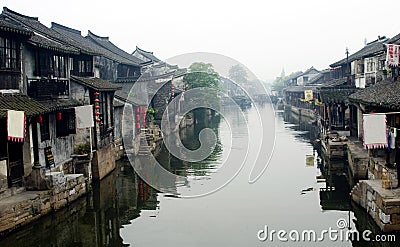 Water Village -Xitang Stock Photo