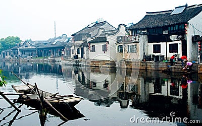 Water Village-Xitang ancient town Stock Photo