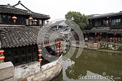 Water Village Xitang Stock Photo