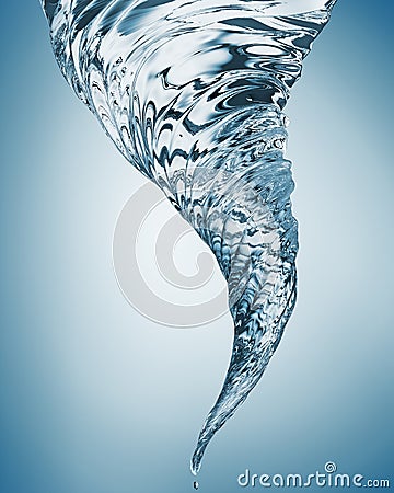 Water vortex background Stock Photo