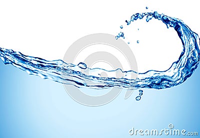 Water wave Stock Photo