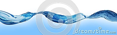 Water Waves Wave Banner Background Texture Blue Stock Photo