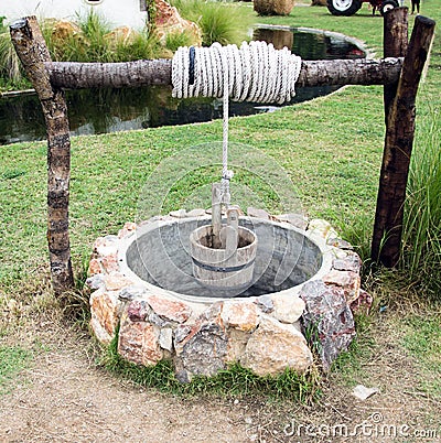 Water Well Stock Photo