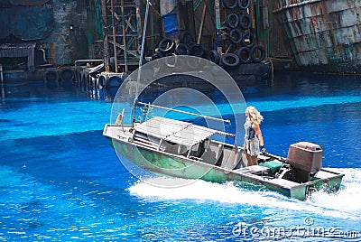 Water world show Editorial Stock Photo