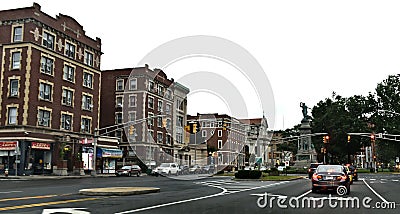 Waterbury city connecticut usa architecture historical Editorial Stock Photo