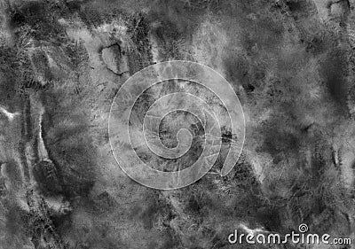 Watercolor abstract seamless background in monochrome gamma. Stock Photo