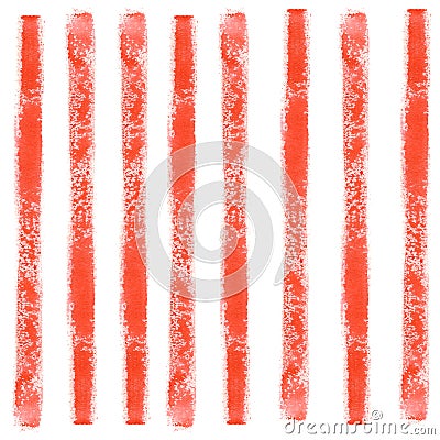 Watercolor abstract seamless pattern with colorful red lines Stock Photo