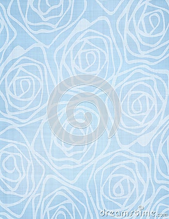 Watercolor antique hand painted roses seamless wallpaper Stock Photo