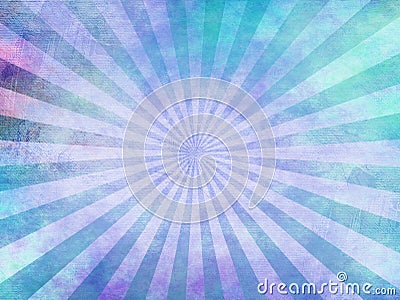 Old paper with starburst motif. Pastel color background in retro style. Best for poster or overlay. Stock Photo