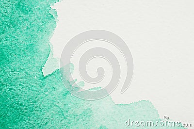 Watercolor frame Stock Photo