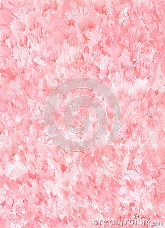 Watercolor hand painted pink coral background. Art abstract acrillic textured wallpaper Stock Photo