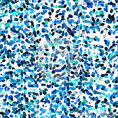 Watercolor irregular confetti dotted background. Hand painted whimsical party carnival seamless pattern. Pretty Stock Photo