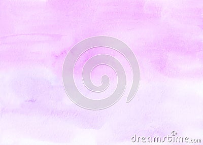 Watercolor light pink background texture. Soft pastel rose color gradient backdrop. Blurred texture, hand painted Stock Photo